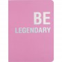 Книга записна Motivation A5, 80 арк. кл., Be legendary (Axent)