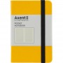 Книга записна Partner, 95*140, 96арк, кліт, жовта (Axent)