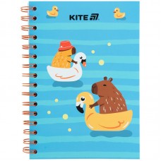 Блокнот на спіралі картонна обкл., А5, 80 арк, кл, Cute 2