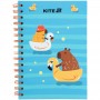 Блокнот на спіралі картонна обкл., А5, 80 арк, кл, Cute 2 (Kite)