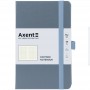 Книга записна Partner, 125*195, 96арк, кліт, сіра (Axent)