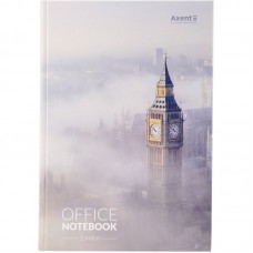 Книга записна А4, 192арк., кліт., London