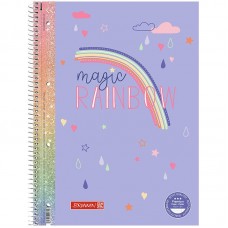 Коледж-блок А4 Premium, лін., 80 арк., Rainbow