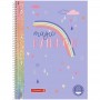 Коледж-блок А4 Premium, лін., 80 арк., Rainbow (BRUNNEN канцелярія)