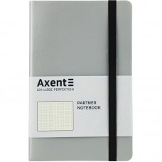 Книга записна Partner Soft, 125*195, 96арк, крап, срібляста