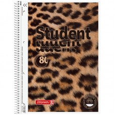 Коледж-блок А4 Premium, кліт., 80 арк., Animal