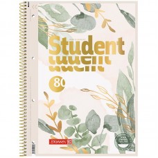 Коледж-блок А4 Premium, лінія, 80 арк., Bloom