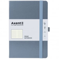 Книга записна Partner Prime, 145*210, 96арк, кліт, сіра