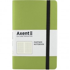 Книга записна Partner Soft, 125*195, 96арк, кліт, салатова