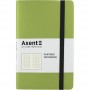 Книга записна Partner Soft, 125*195, 96арк, кліт, салатова (Axent)