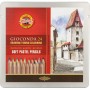 Олівці пастельні GIOCONDA 8827, набір24кол.,мет.уп (KOH-I-NOOR)