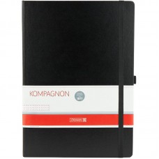 Книга записна Компаньйон чорн. А4 крапка