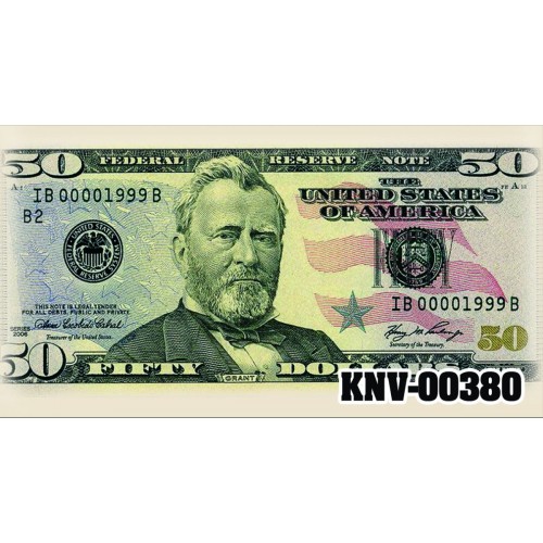Конверт купюры 380 (50 дол) (Експрес Удачі)