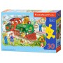 Пазли "Веселий паровоз", 30 елементів (Castorland)