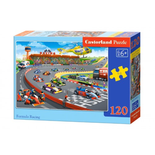 Пазли "Гоночний трек", 120 елементів (Castorland)