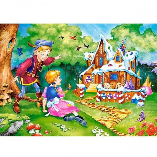 Пазлы "Пряничный домик", 60 элементов (Castorland)