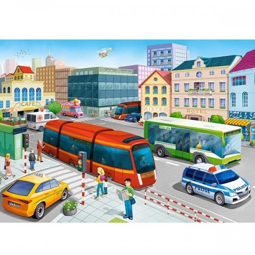 Пазли "Міська площа", 120 елементів (Castorland)
