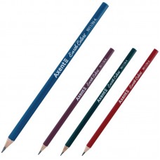 Олівець графітний Axent Earth Colors, НВ, 36 шт., туба
