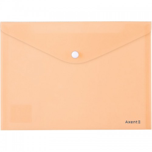 Папка на кнопці, А5, Pastelini, персикова (Axent)