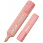 Маркер Highlighter 2537-A, 1-5 мм клиноп. пастель рожевий (Axent)