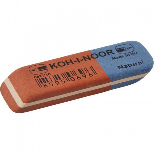 Гумка комбінована BlueStar, 6521/40 (KOH-I-NOOR)