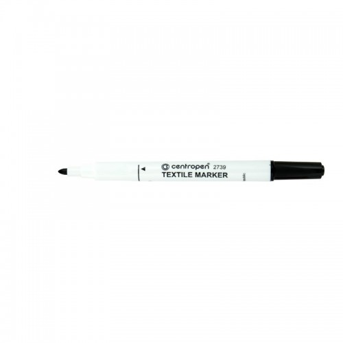 Маркер Textile 2739 2 мм чорний (Centropen)