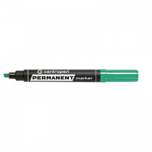 Маркер Permanent 8576 1-4,6 мм клиноподібний зелен (Centropen)