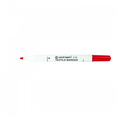 Маркер Textile 2739 2 мм красный (Centropen)