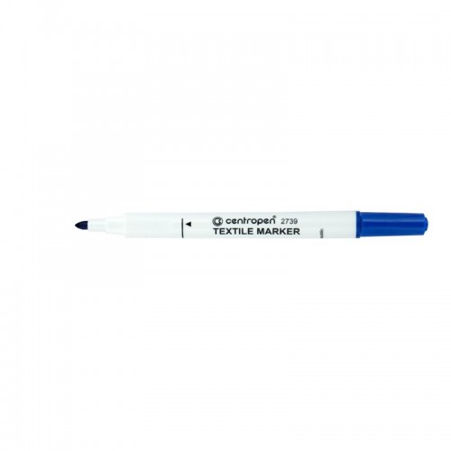 Маркер Textile 2739 2 мм синій (Centropen)