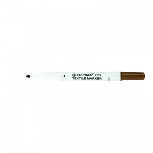 Маркер Textile 2739 2 мм коричневий (Centropen)