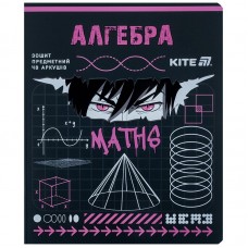 Зошит предметн. 48 арк., кл., софт тач+УФ, Cyber, алгебра