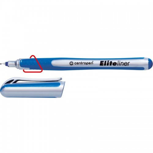 Линер 4721 F Elite, 0.3 мм синий (Centropen)