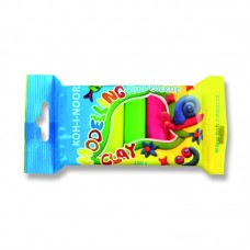 Пластилін Fluorescent, поліет.уп, 100г, 5 неонові кол