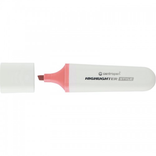 Маркер Highlighter Style 6252/12 1-4,6 мм клин. пастел.рожев (Centropen)