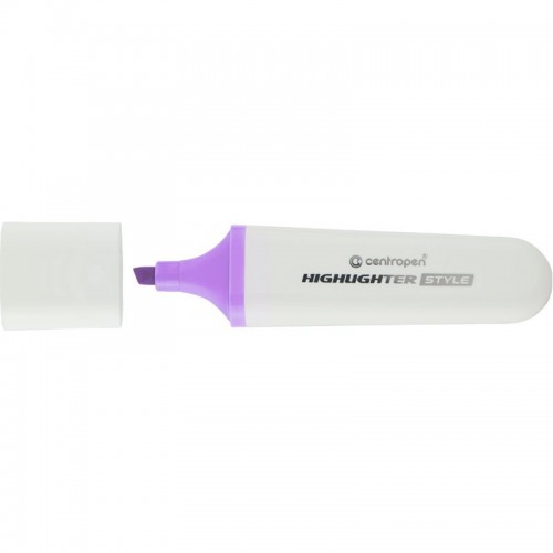 Маркер Highlighter Style 6252/12 1-4,6 мм клин. пастел.лілов (Centropen)