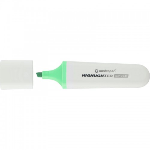 Маркер Highlighter Style 6252/12 1-4,6 мм клин. пастел. зел. (Centropen)