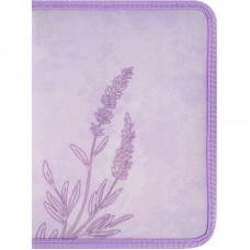 Папка об'ємна на блискавці А5+ Lavender-2