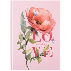 Книга записна тверда обкл. А5, 96 арк., кліт., Love