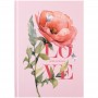 Книга записна тверда обкл. А5, 96 арк., кліт., Love (Axent)