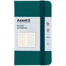 Книга записна Partner, 95*140, 96арк, кліт, малахітова