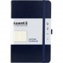 Книга записна Partner, 125*195, 96арк, кліт, синя (Axent)