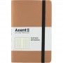 Книга записна Partner Soft, 125*195, 96арк, кліт, золота (Axent)