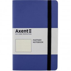Книга записна Partner Soft, 125*195, 96арк, крап, тем-синя