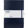 Книга записна Partner Grand, 210*295, 100 арк, кліт, синя (Axent)