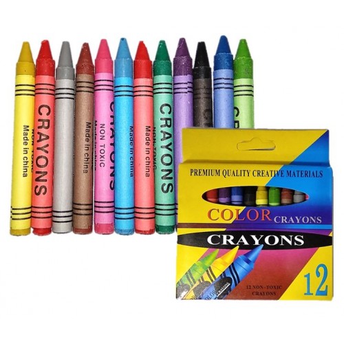 Воскові олівці "Crayons", 12 шт (Color-it)