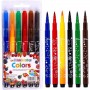 Фломастер - кисточка 6 цветов "Colors" (MiC)