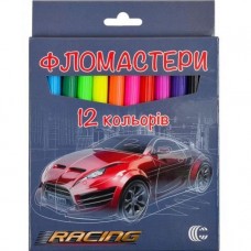 Фломастер 12 кольорів Картон (Вид 1)