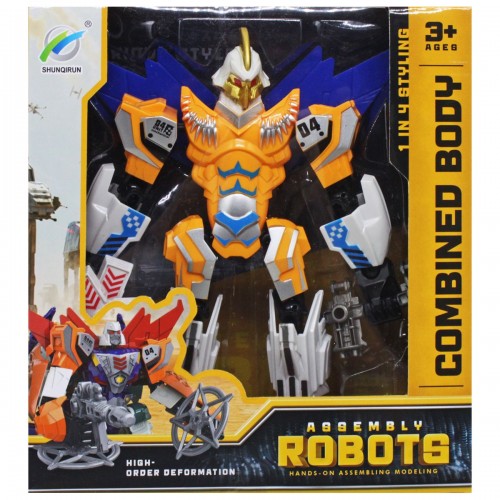 Робот пластиковий "Combined body", вид 4 (SHUNQIRUN)