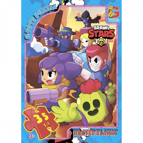 Пазли "Brawl Stars", 35 ел (Gtoys)