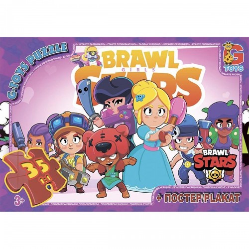 Пазли "Brawl Stars", 35 ел (Gtoys)